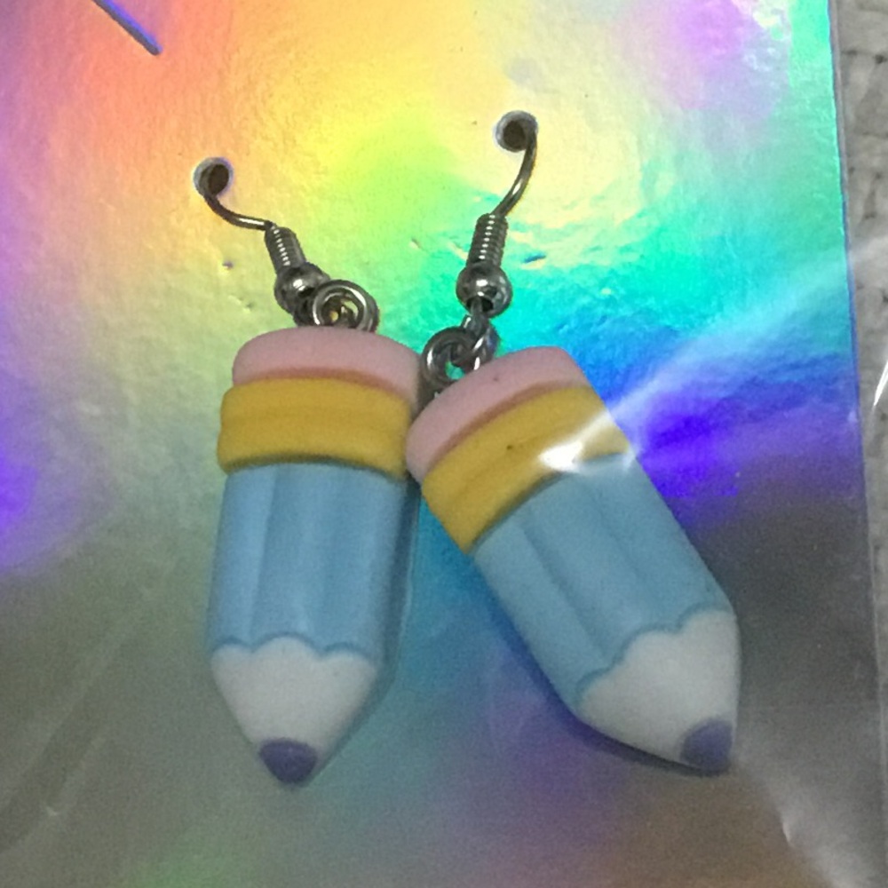 Writing Teacher Pencil Earrings